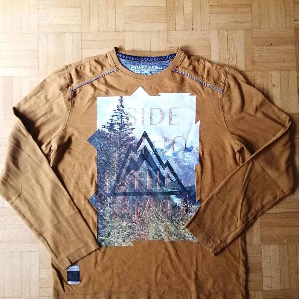 Point Zero Men's Long Sleeve t-shirt Medium